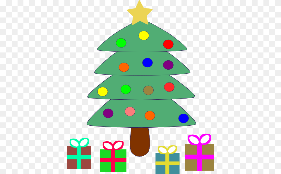 Christmas Tree Gifts Clip Art For Web, Christmas Decorations, Festival, Animal, Fish Png Image