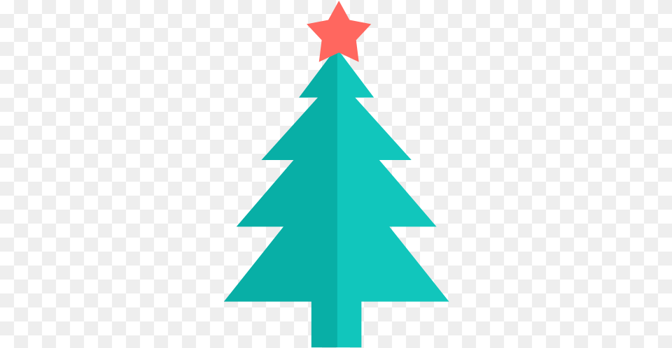Christmas Tree Icon Simple Xmas Tree, Star Symbol, Symbol, Christmas Decorations, Festival Free Png
