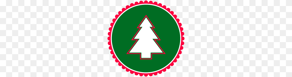 Christmas Tree Icon Vector Christmas Iconset Designbolts, Triangle, First Aid, Symbol Free Transparent Png