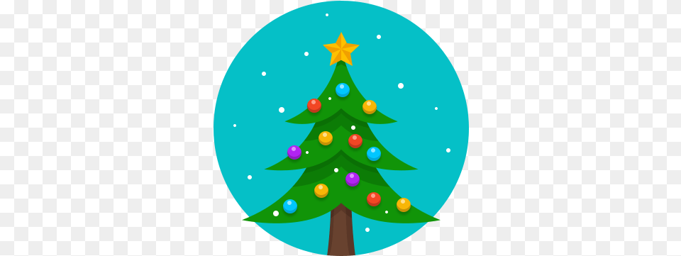 Christmas Tree Icon Xmas Tree Icon With Tree Icon Transparent Christmas, Christmas Decorations, Festival, Christmas Tree Png Image