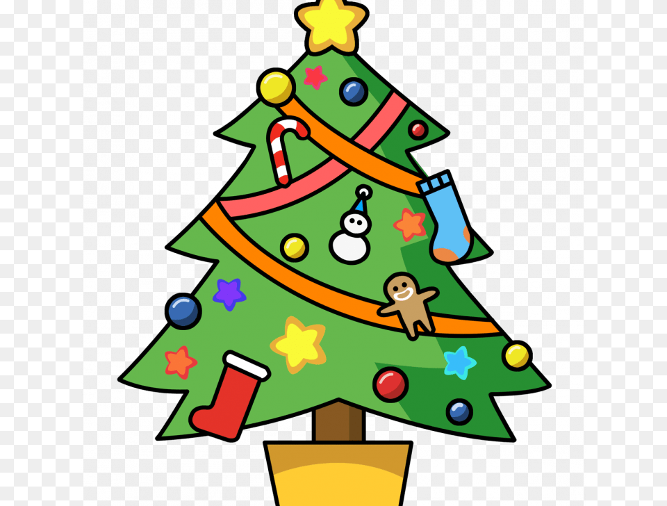 Christmas Tree Incredible Clipart Of Christmas Trees, Christmas Decorations, Festival, Christmas Tree Png Image