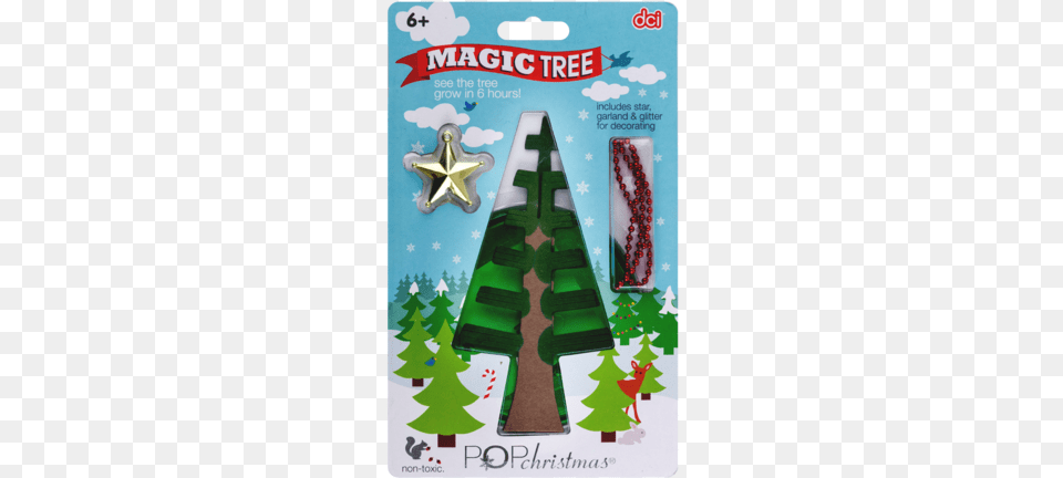 Christmas Tree Magic Grower Magic Growers Christmas Christmas Tree, Symbol, Accessories, Christmas Decorations, Festival Free Png