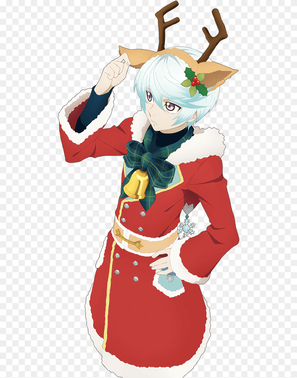 Christmas Tree Outline Tales Of The Tales Of Zestiria, Book, Comics, Publication, Clothing Png Image