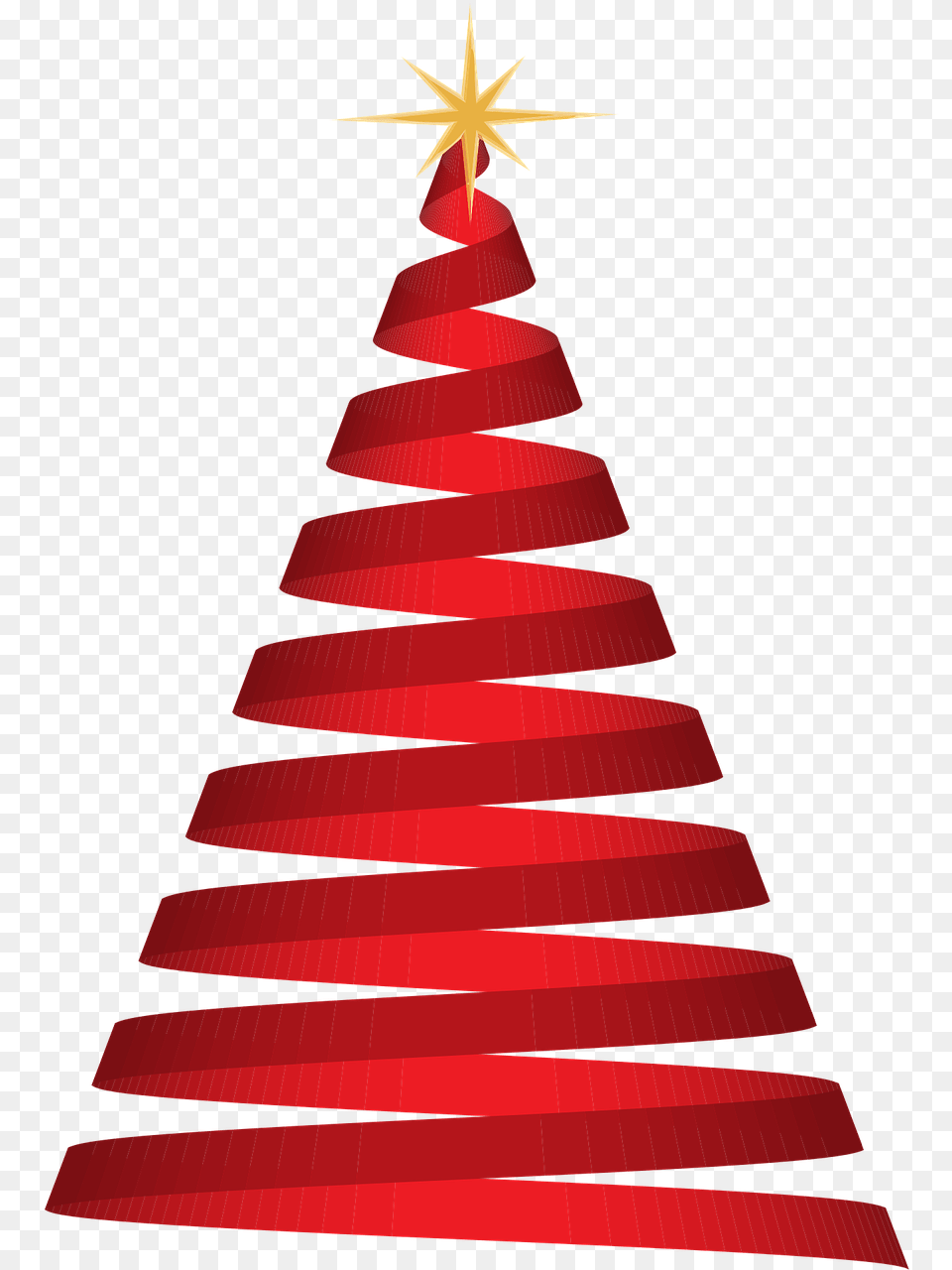 Christmas Tree Red Vector Graphic On Pixabay Arvore De Natal De Fita, Christmas Decorations, Festival Free Transparent Png