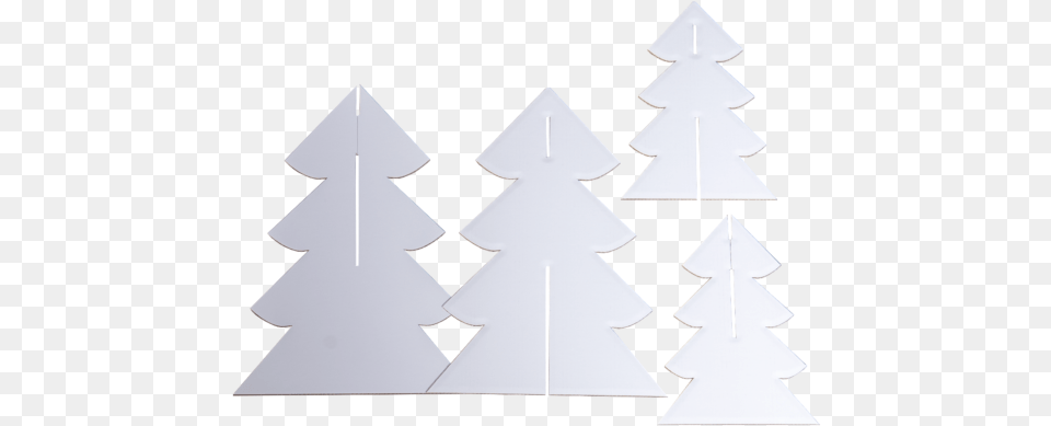 Christmas Tree Set Of 2 Christmas Tree, Triangle Free Png