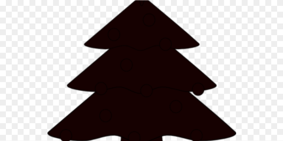 Christmas Tree Silhouette Black And White Christmas Tree Transparent Svg Clipart, Christmas Decorations, Festival, Disk Png