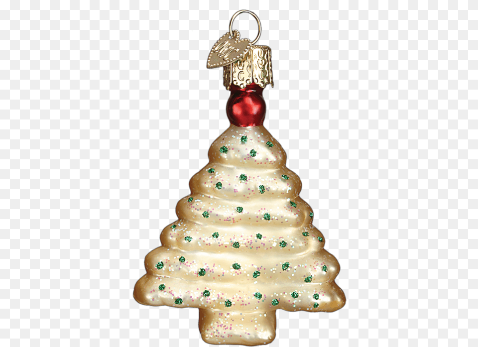 Christmas Tree Spritz Cookie Old World Christmas, Accessories, Food, Dessert, Cream Free Transparent Png