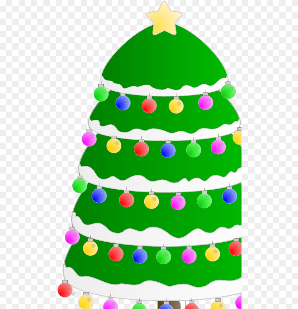 Christmas Tree Svg Vector Clip Art Svg Clipart Christmas Tree, Birthday Cake, Cake, Cream, Dessert Free Transparent Png
