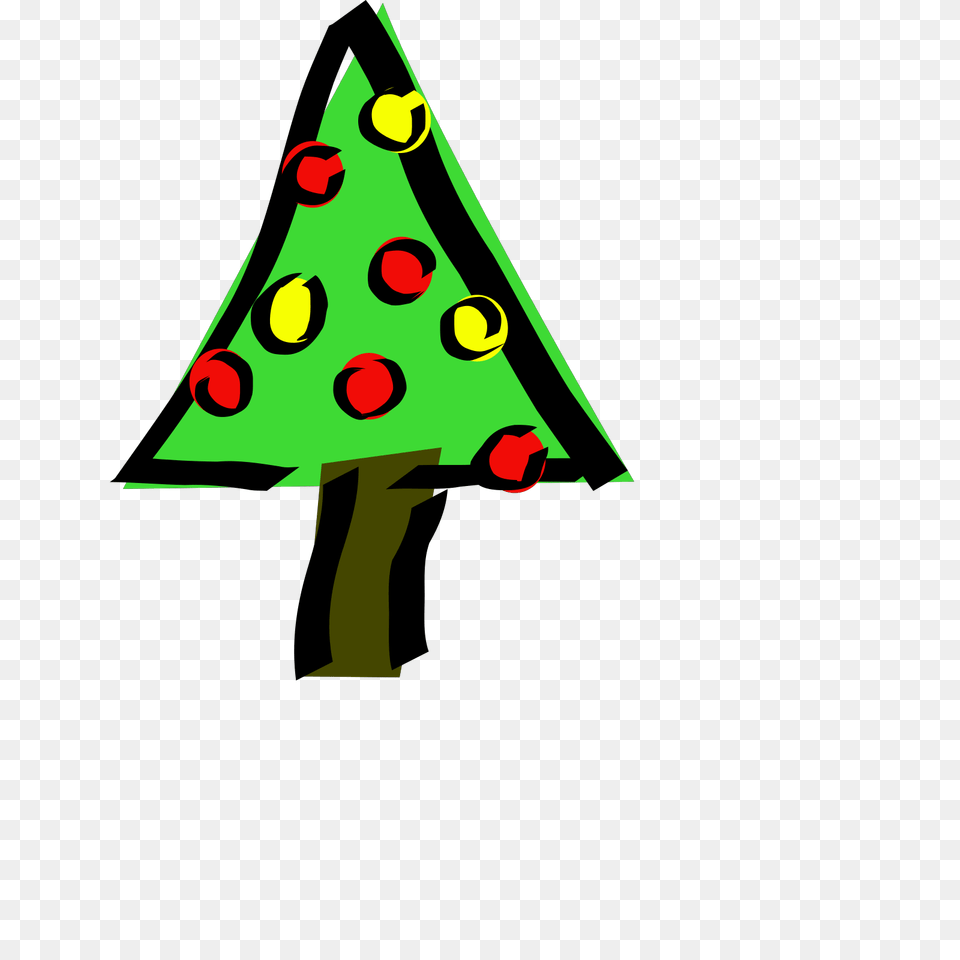 Christmas Tree Svg Vector File Clip Art Christmas Tree Clip Art, Triangle, Lamp, Christmas Decorations, Festival Png Image
