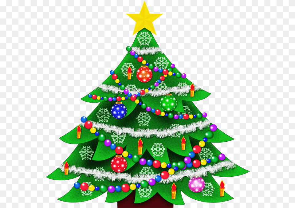Christmas Tree Vec Free Clipart Happy Merry Christmas Day, Christmas Decorations, Festival, Christmas Tree, Birthday Cake Png Image