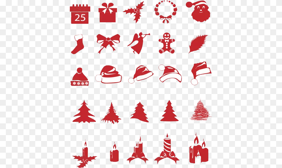 Christmas Tree Vector Red, Baby, Person Free Png