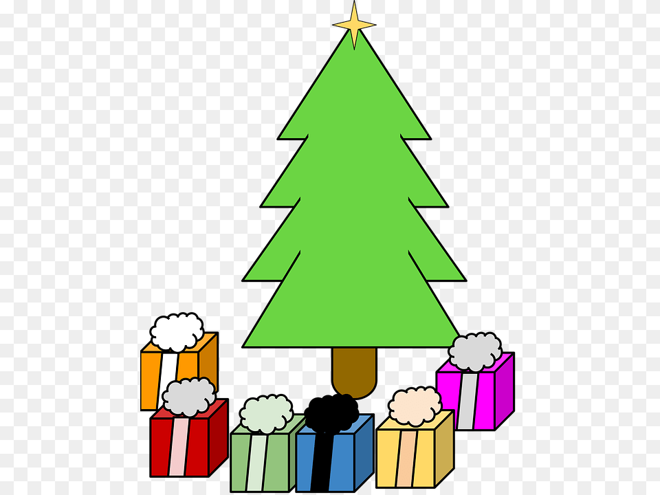 Christmas Tree With Presents Clipart 12 Buy Clip Art Kolay Ylba Aac, Christmas Decorations, Festival Free Png