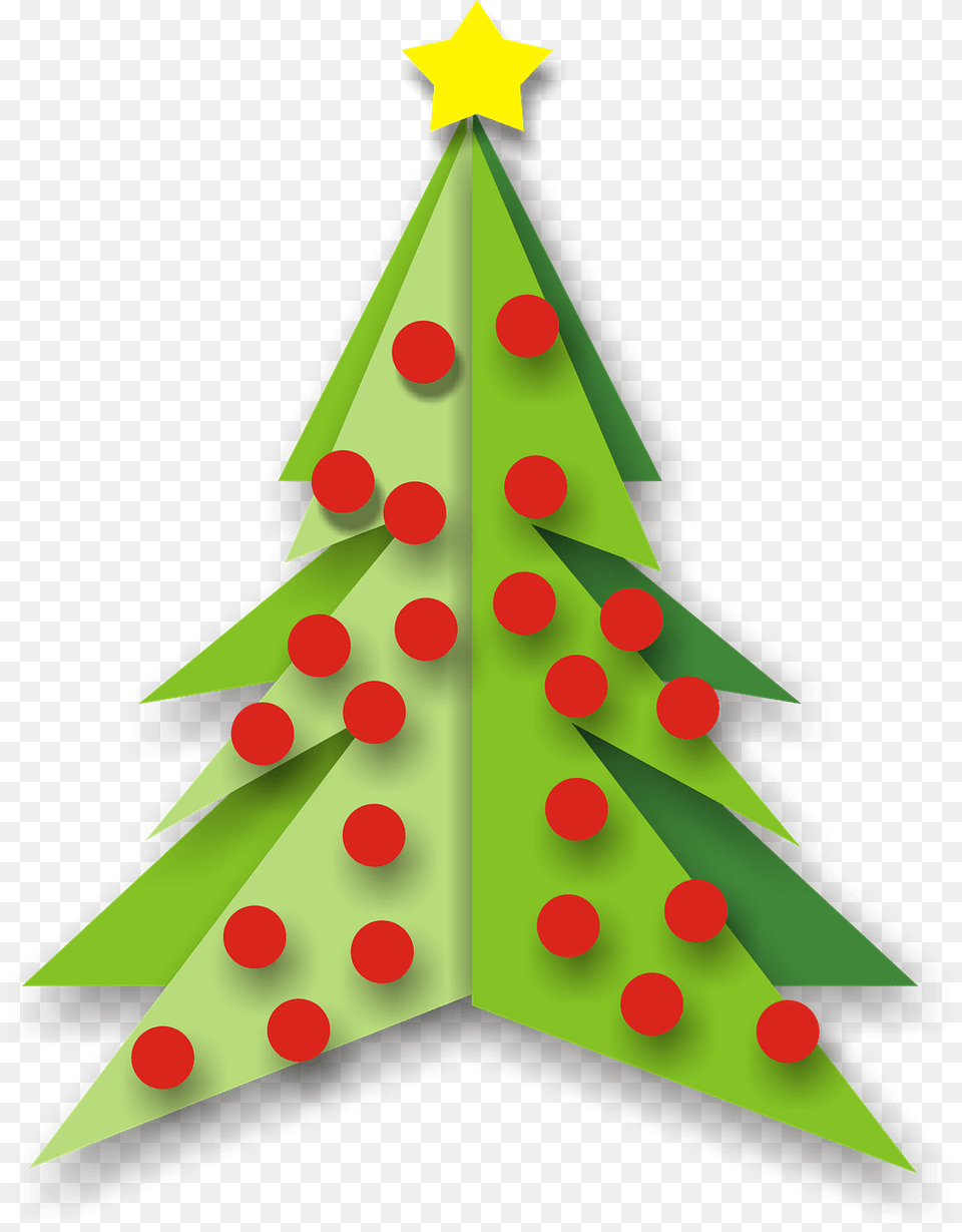 Christmas Tree With Red Balls Clipart, Christmas Decorations, Festival, Christmas Tree, Dynamite Png