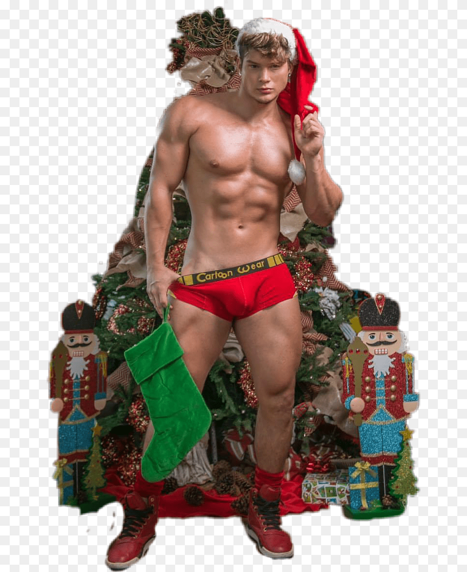 Christmas Tree Xmas Holiday Santa Santababy Red Santa Claus, Adult, Person, Man, Male Free Transparent Png
