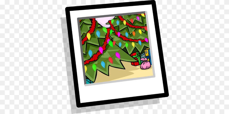 Christmas Trees Background Icon Club Penguin Christmas Background, Art, Blackboard Free Transparent Png