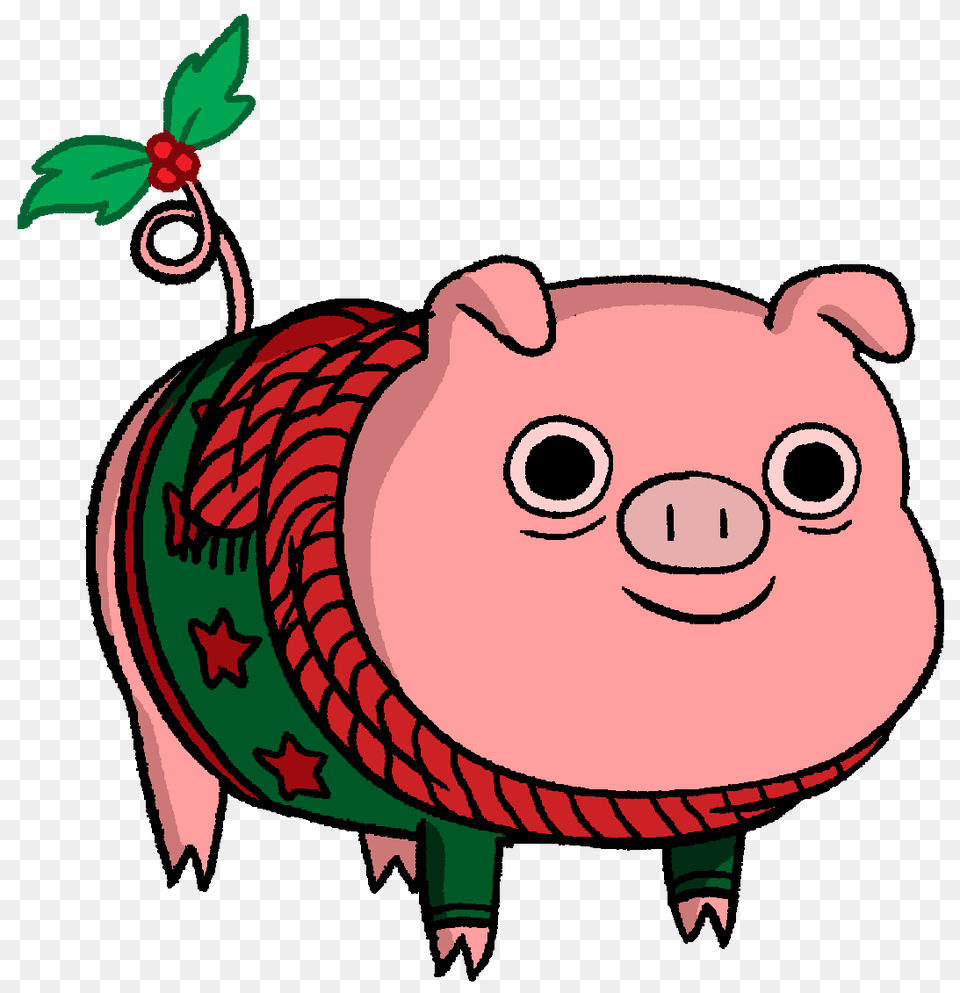 Christmas Tumblr Transparent Images Clipart Vectors Christmas, Animal, Mammal, Pig, Piggy Bank Png