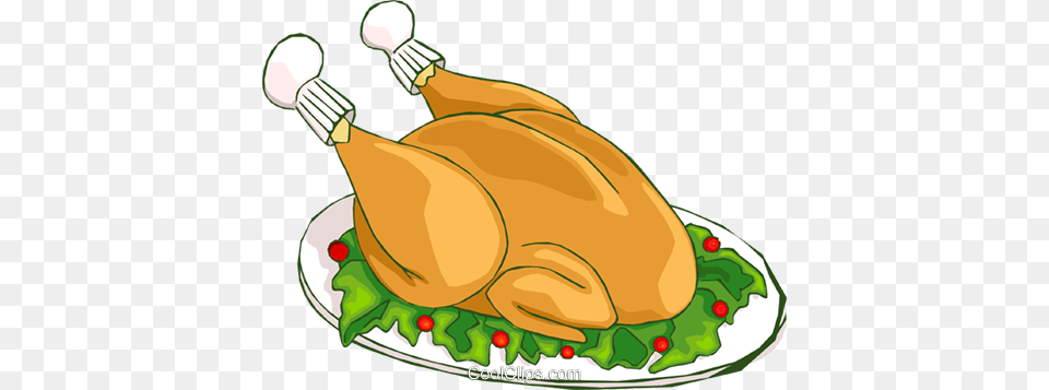 Christmas Turkey Dinner Royalty Vector Clip Art Weihnachtsgans Clipart, Food, Meal, Roast, Turkey Dinner Free Transparent Png