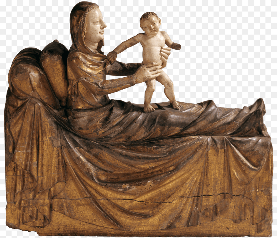 Christmas U2013 Art U0026 Theology Classical Sculpture, Bronze, Baby, Person, Archaeology Png Image