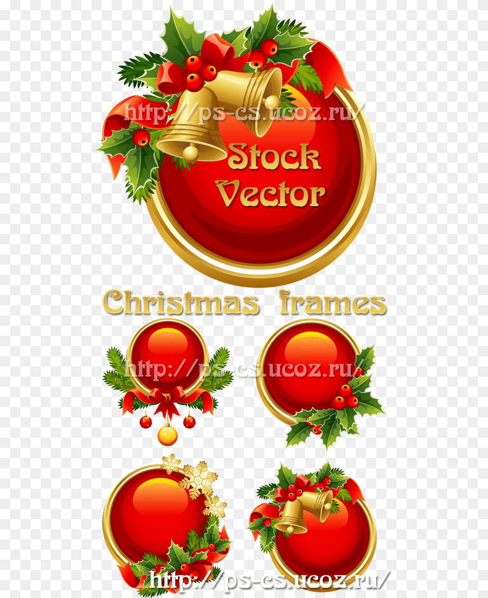 Christmas Vector Frames 4 1 Ai Christmas Day, Advertisement, Food, Ketchup, Poster Png Image
