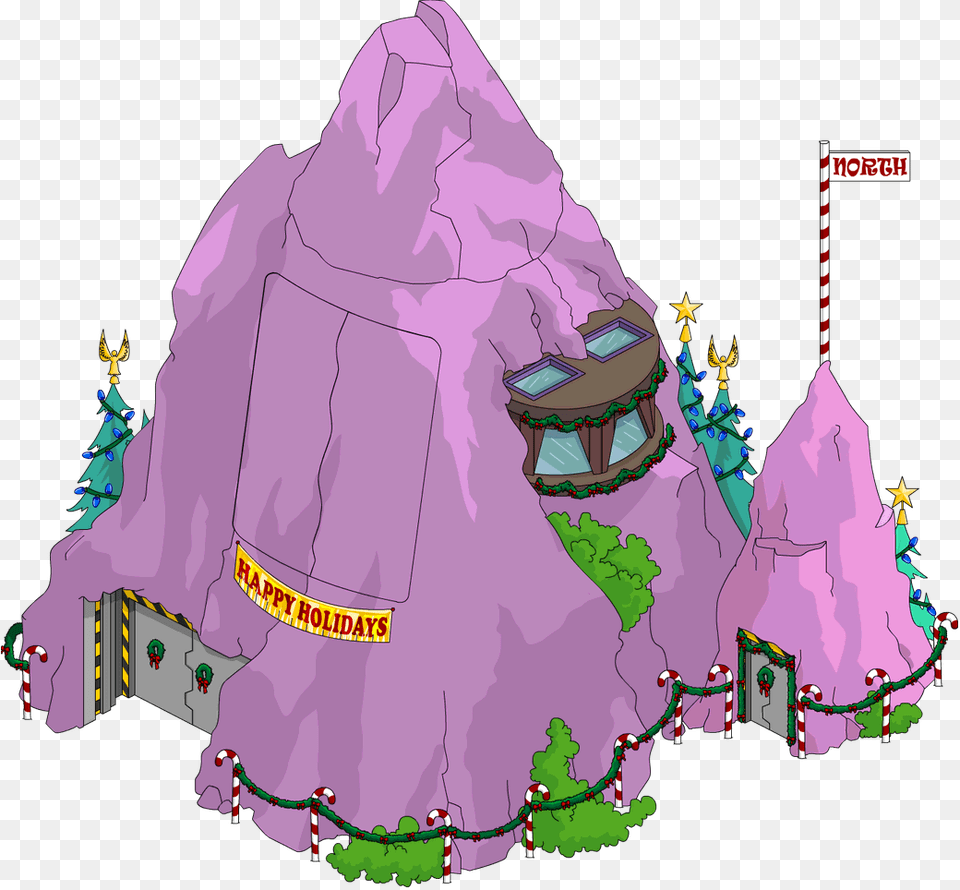 Christmas Volcano Lair Melted Simpsons Hank Scorpio Home, Outdoors, Nature, Adult, Wedding Png