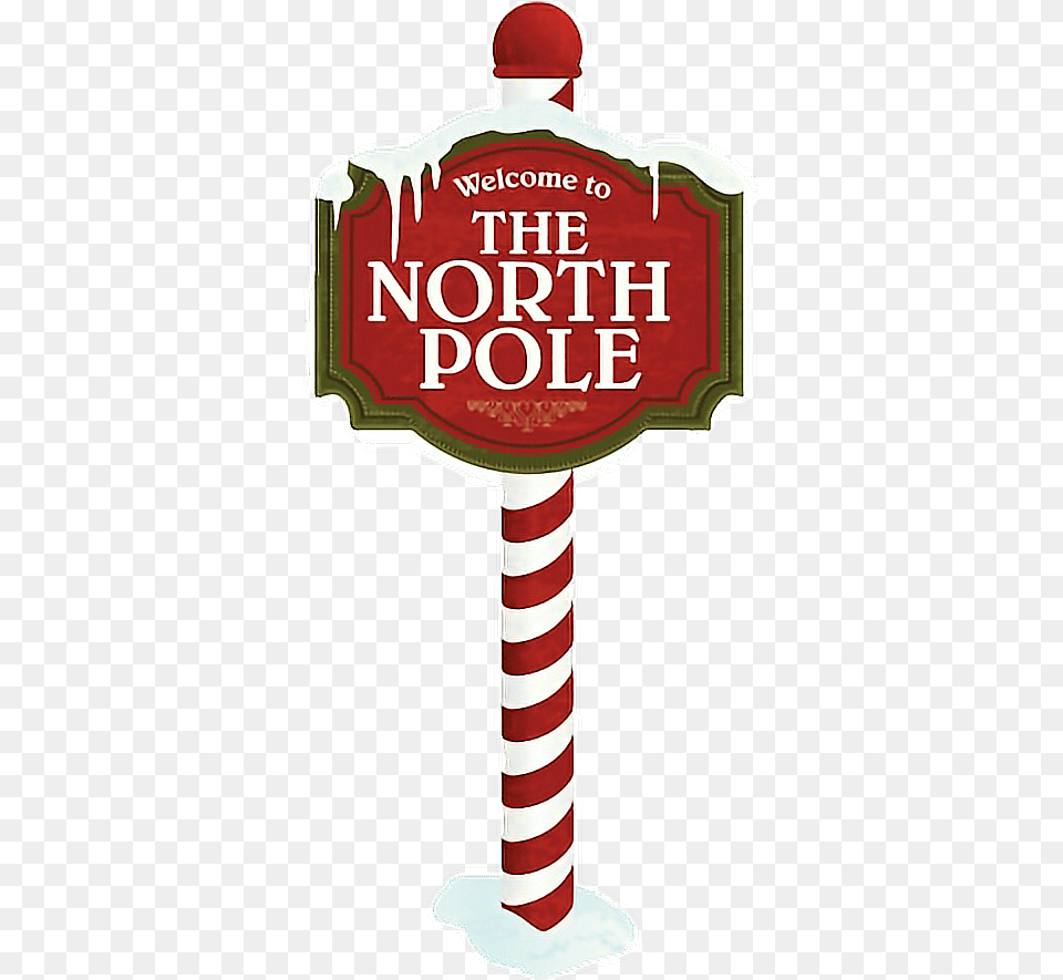 Christmas Wallpaper Happy Holidays Welcome To The North Pole Sign, Dynamite, Weapon, Symbol, Book Free Png