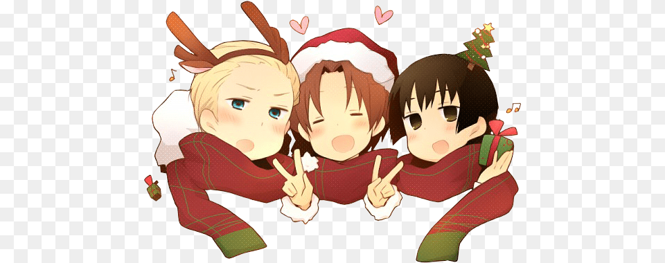 Christmas Wallpaper Hetalia Hetalia Merry Christmas Axis, Book, Comics, Publication, Baby Png