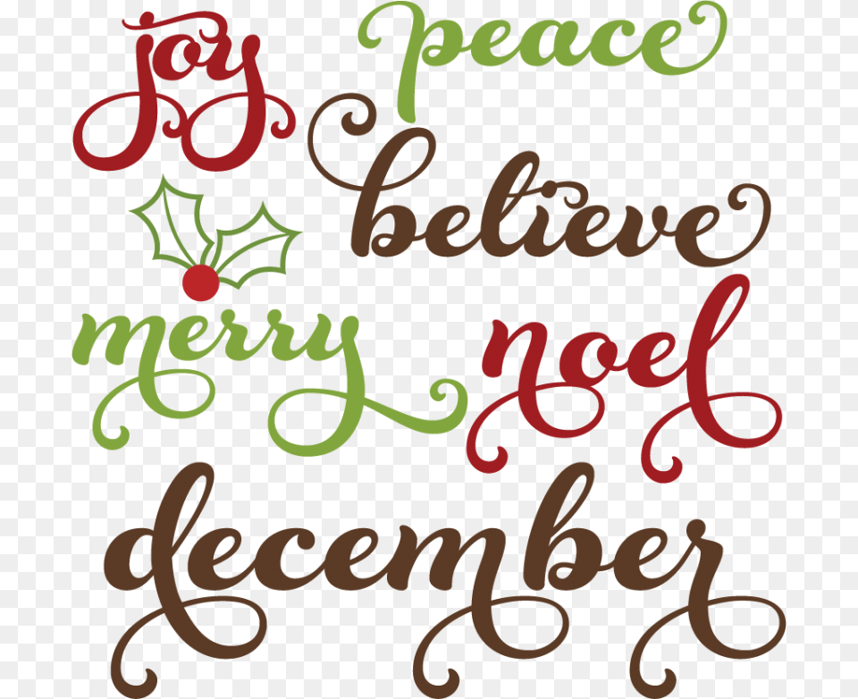 Christmas Words Cutting Christmas Words Clipart Free, Text, Handwriting, Calligraphy Png Image