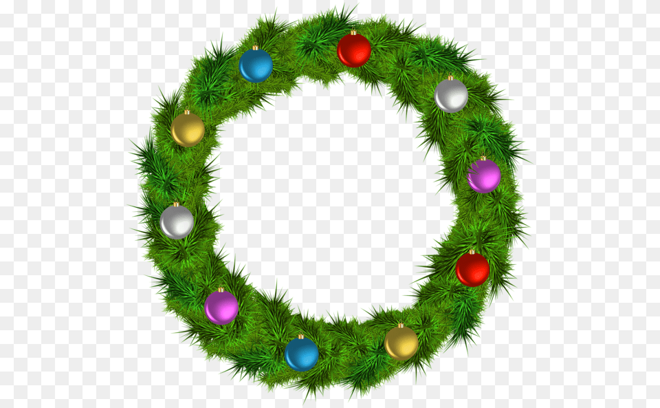 Christmas Wreath, Plant Free Png Download