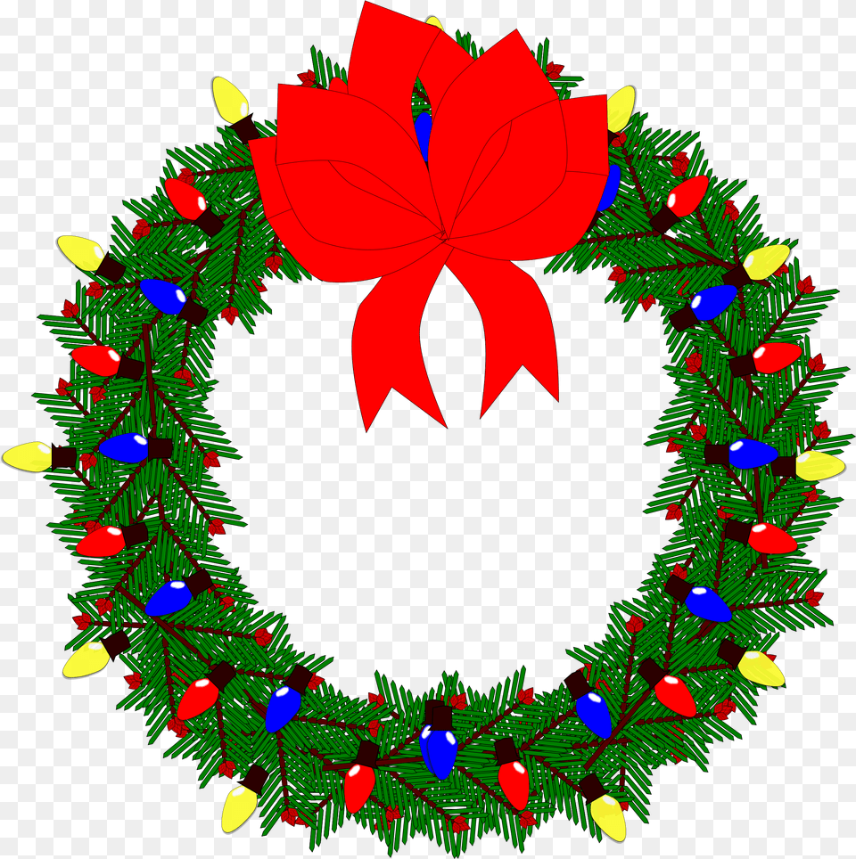 Christmas Wreath 2015 Clip Arts Wreath Clip Art, Pattern Free Transparent Png