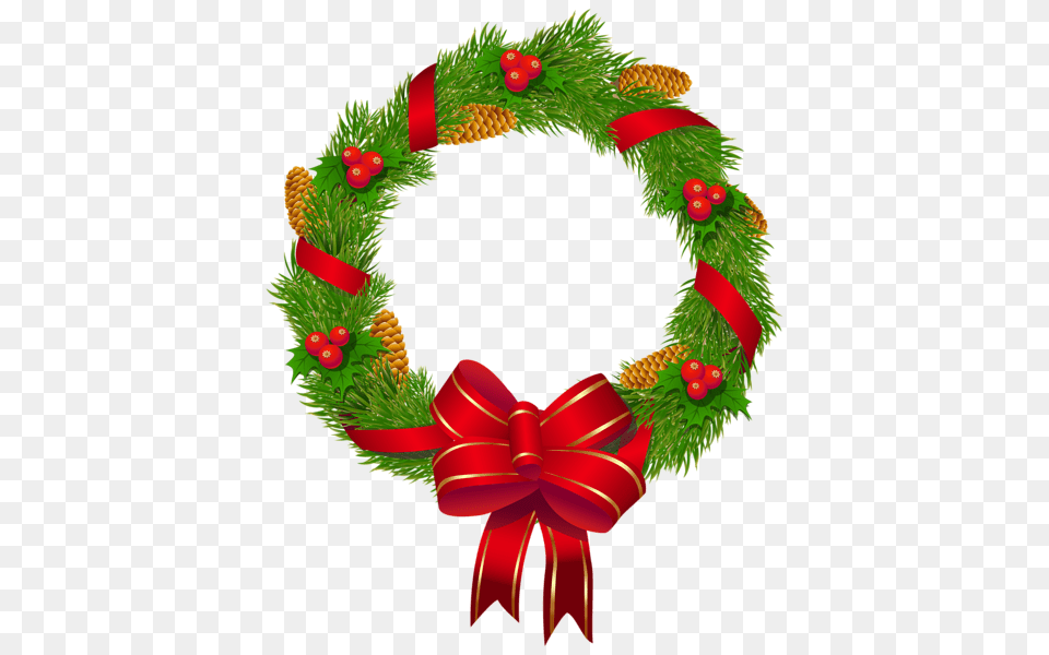 Christmas Wreath Free Png Download