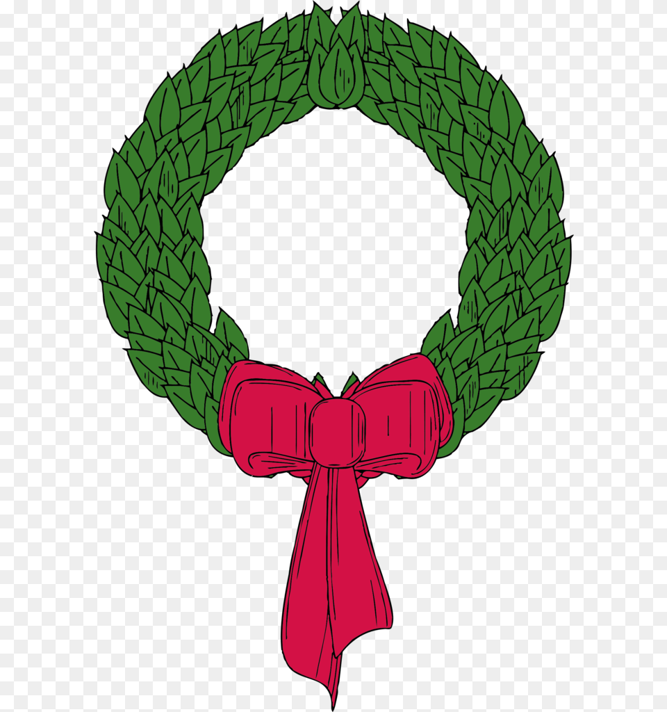 Christmas Wreath, Accessories, Formal Wear, Tie, Plant Free Png