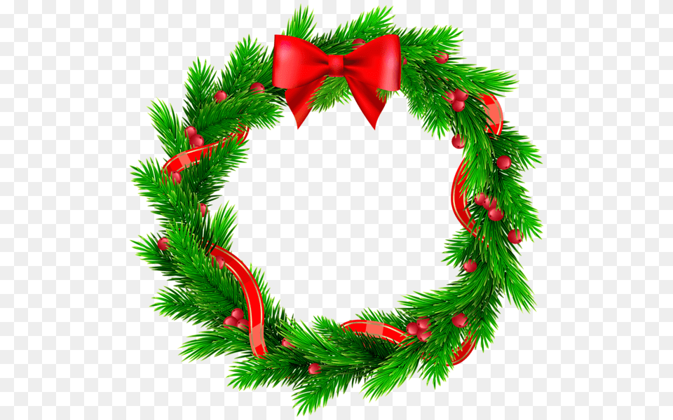 Christmas Wreath, Plant Free Png Download