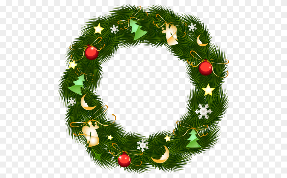 Christmas Wreath, Chandelier, Lamp Free Transparent Png