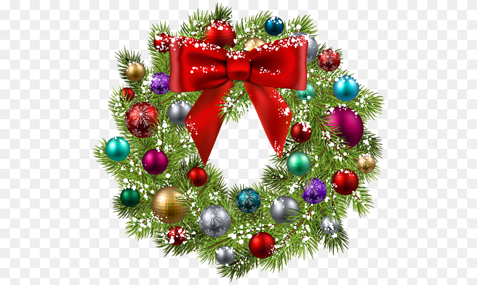 Christmas Wreath Free Png Download