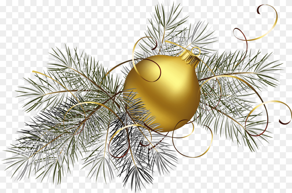 Christmas Wreath Background Gold Christmas Background, Plant, Tree Free Png Download