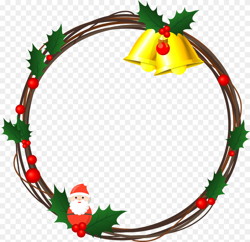 Christmas Wreath Bell Clipart, Baby, Person Png