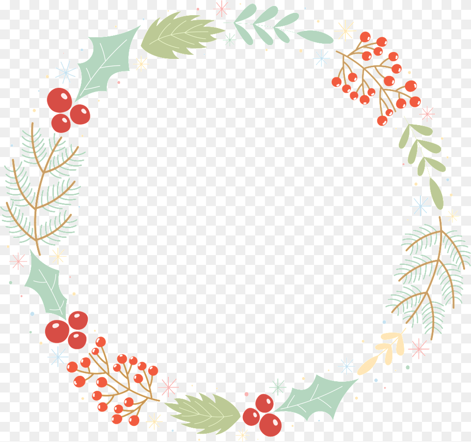 Christmas Wreath Christmas Cartoon Christmas Day, Art, Floral Design, Graphics, Pattern Free Png Download