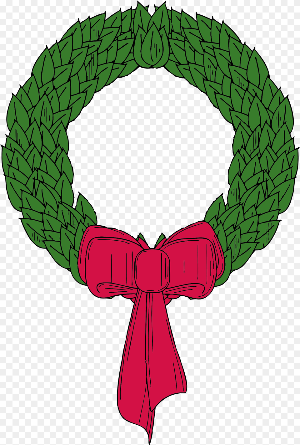 Christmas Wreath Christmas Wreath, Accessories, Plant, Formal Wear, Tie Free Png