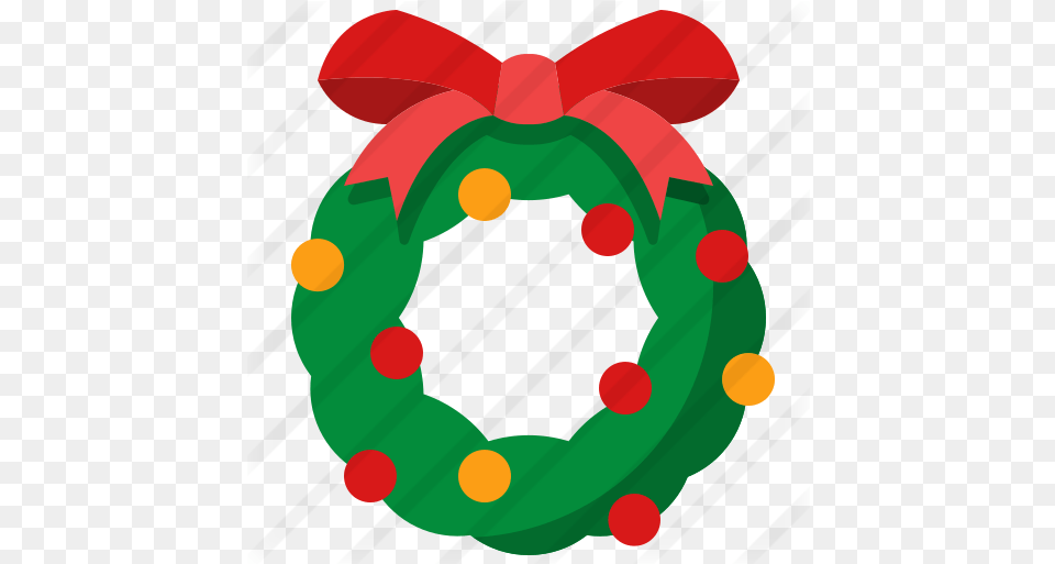 Christmas Wreath Circle Free Png