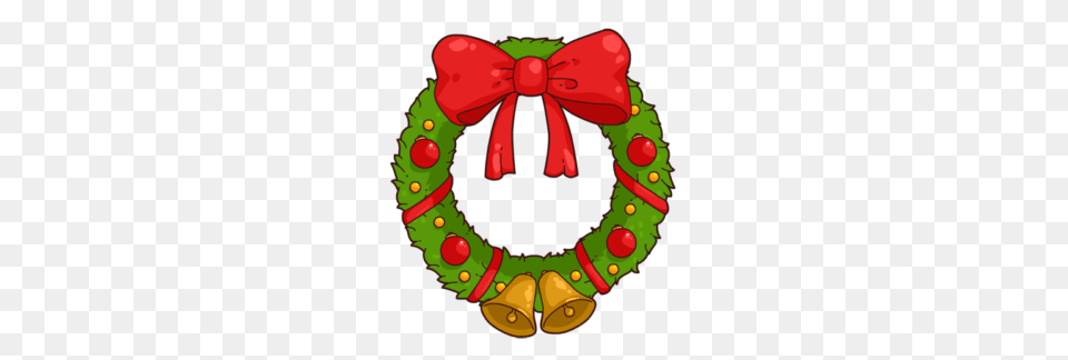 Christmas Wreath Clip Art Happy Holidays Png Image