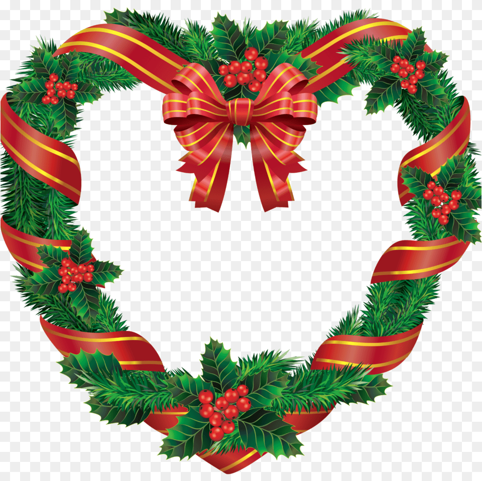 Christmas Wreath Clip Art Logo Fantastic Christmas Wreath, Plant Free Png