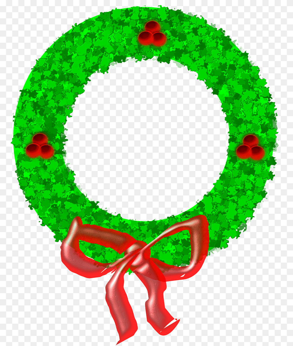 Christmas Wreath Clipart, Flower, Plant Free Png Download