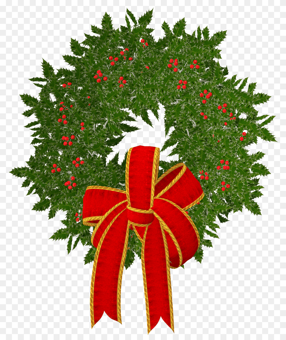 Christmas Wreath Clipart Free Png Download