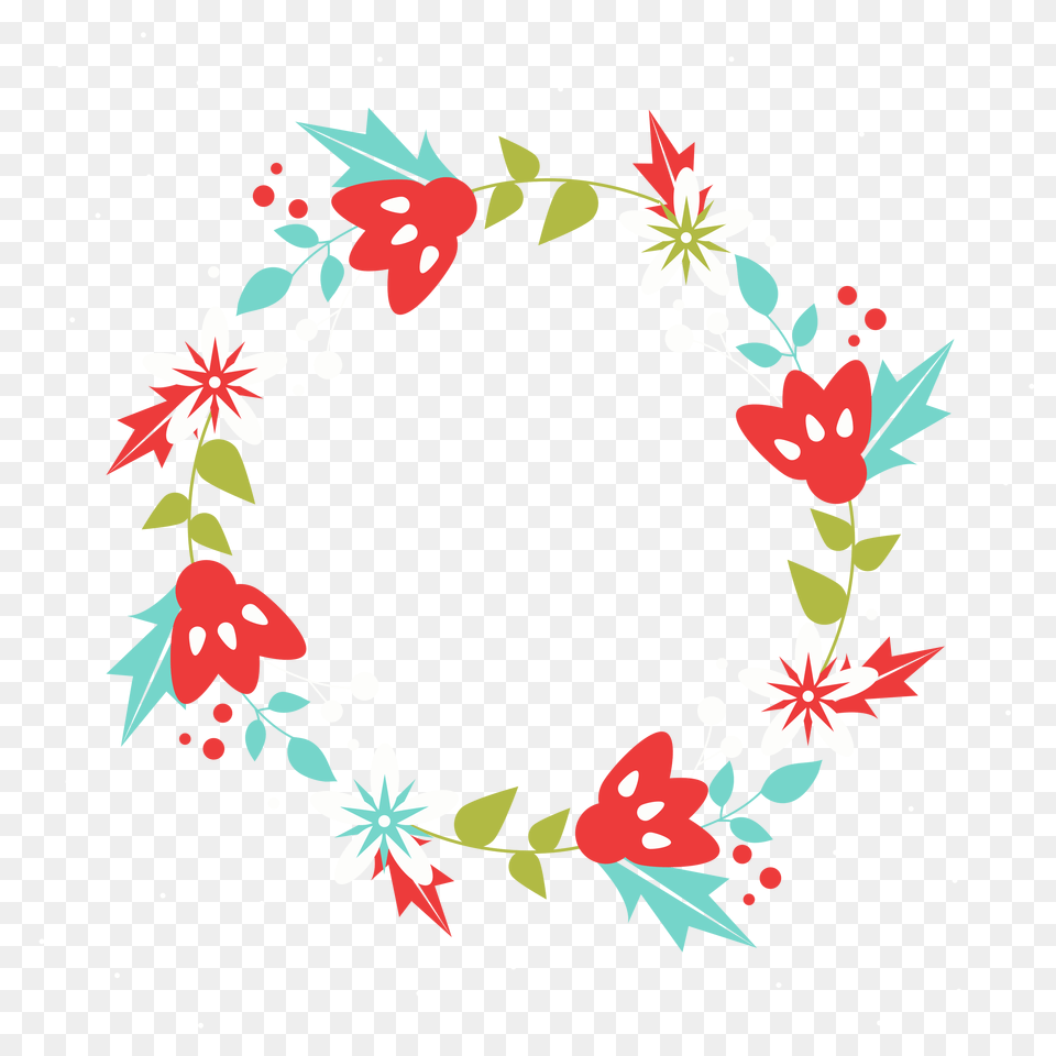 Christmas Wreath Clipart, Flower, Plant, Hibiscus, Dynamite Free Png Download