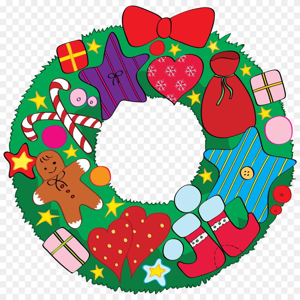 Christmas Wreath Clipart, Dynamite, Weapon, Baby, Person Free Png Download