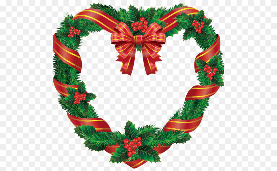 Christmas Wreath Clipart Xmaseasycreations, Plant Png Image