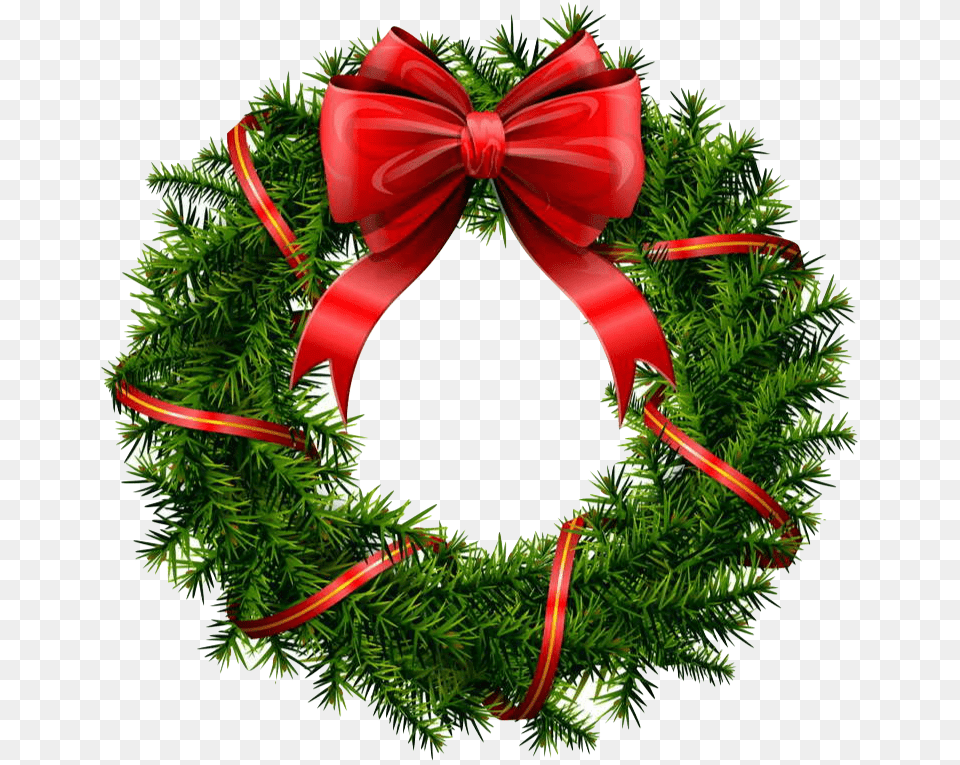 Christmas Wreath File, Plant Free Png Download