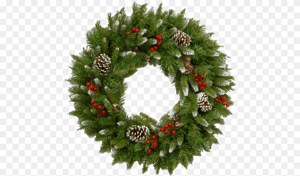 Christmas Wreath Hd Christmas Wreath, Plant Free Png