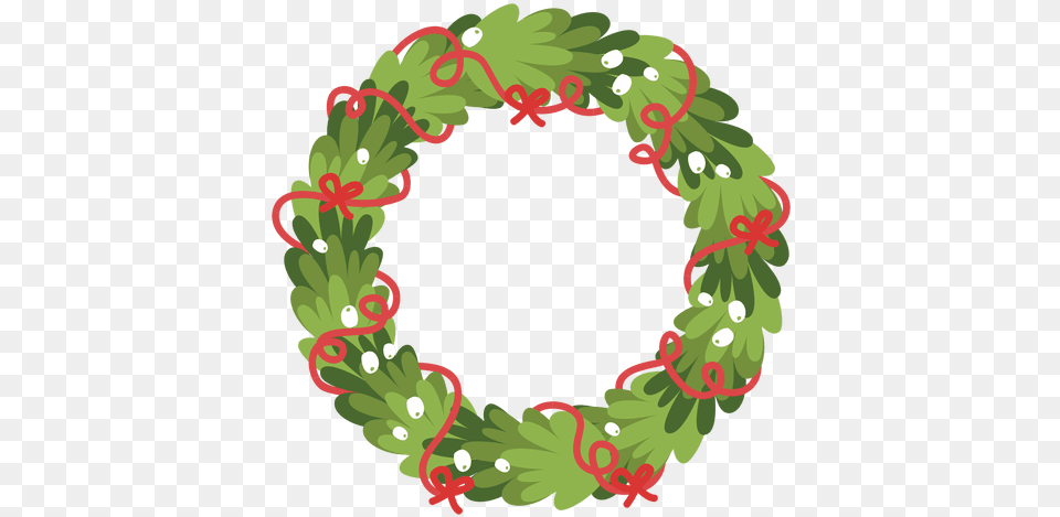 Christmas Wreath Icon 1 Transparent U0026 Svg Vector File Leaf Garland Card Christmas, Art, Floral Design, Graphics, Pattern Free Png