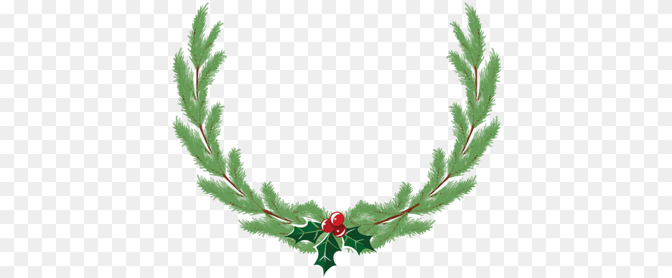 Christmas Wreath Icon 32 Corona, Green, Conifer, Tree, Plant Free Png